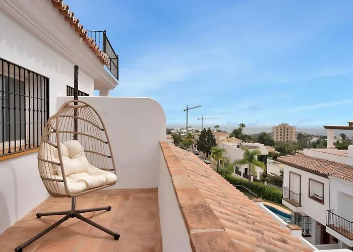 شقة Adosado Con Solarium Y Piscina En - Vistamar 16 *